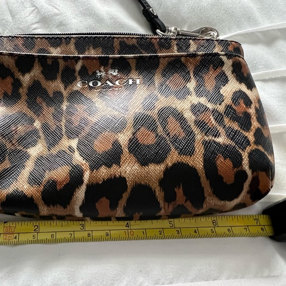 Coach Leopard Print Wristlet Purse - Picture 3 of 4